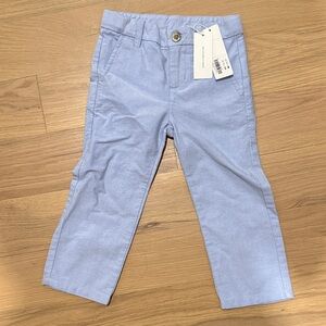 Janie and Jack Light Blue Kids Casual Pants